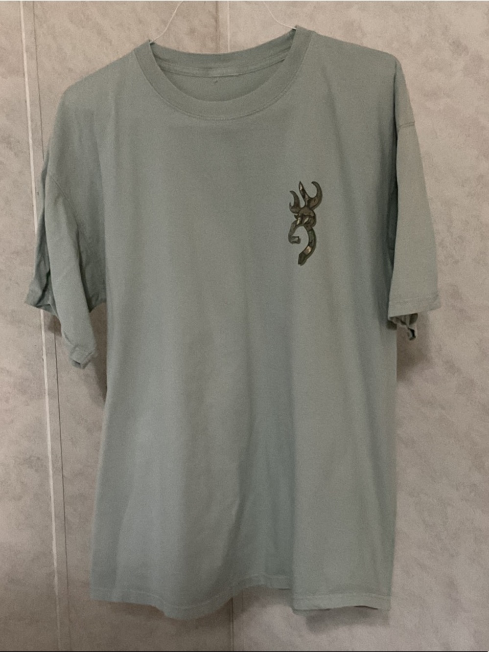 Browning Sage Green Short-Sleeve Crewneck Tee